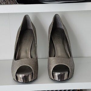 GUESS high heels Pump Open-toe, Size 10